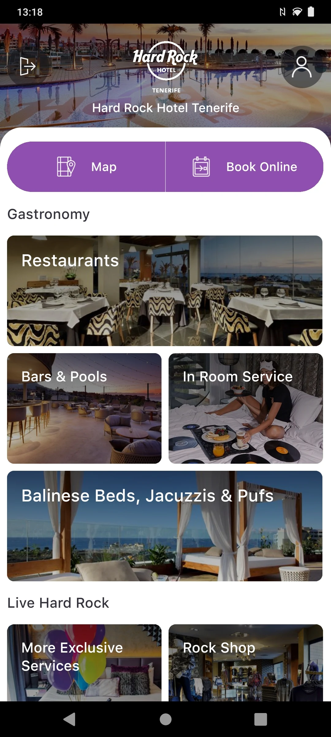 Palladium Hotel Group screenshot