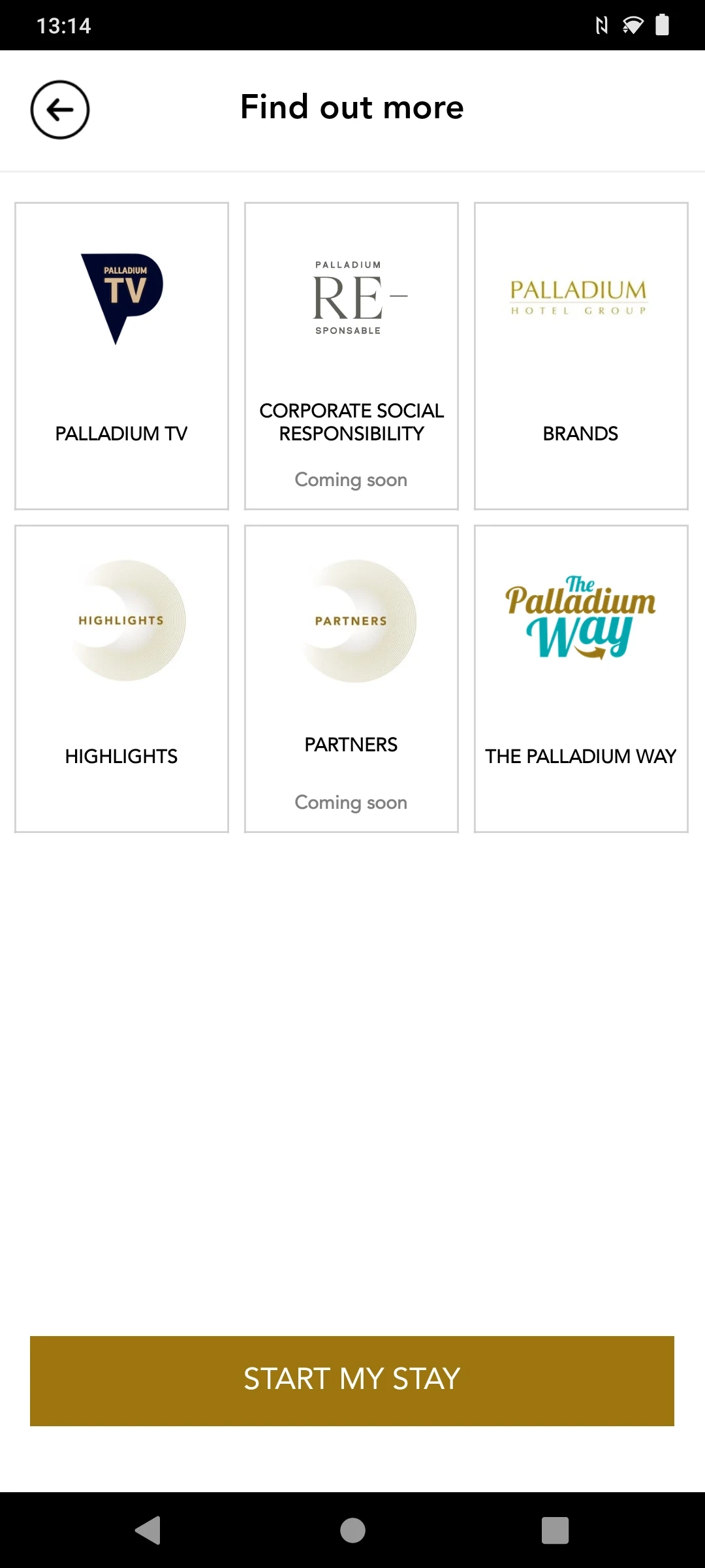 Palladium Hotel Group screenshot