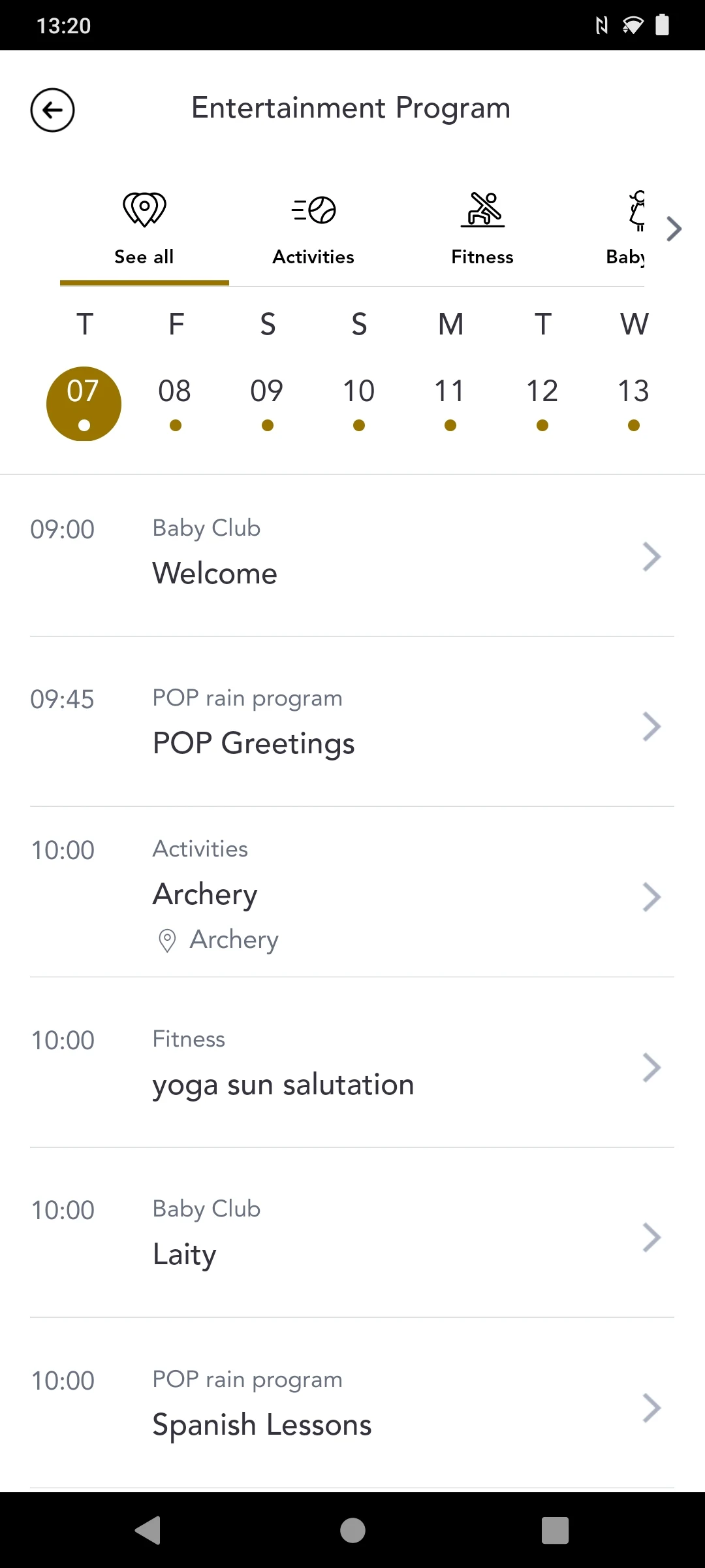 Palladium Hotel Group screenshot